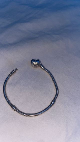 Pulsera Pandora Corazón Plata