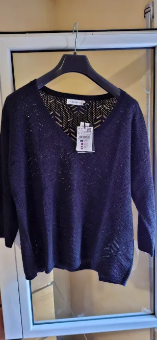 Jersey Cortefiel Negro Nuevo