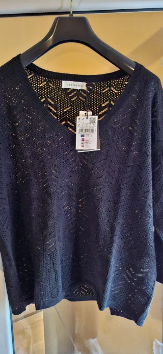 Jersey Cortefiel Negro Nuevo