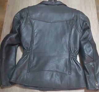 Chaqueta Cuero Moto Mujer Talla XL