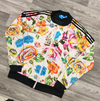 Giacca Adidas x Farm Rio mod Floralina TT tg 38