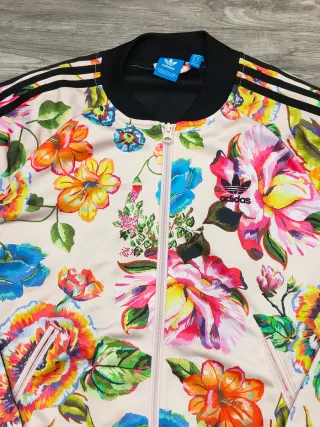 Giacca Adidas x Farm Rio mod Floralina TT tg 38