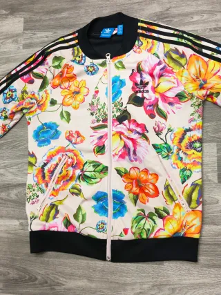 Giacca Adidas x Farm Rio mod Floralina TT tg 38