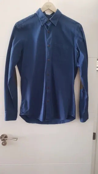 Camisa Massimo Dutti Azul