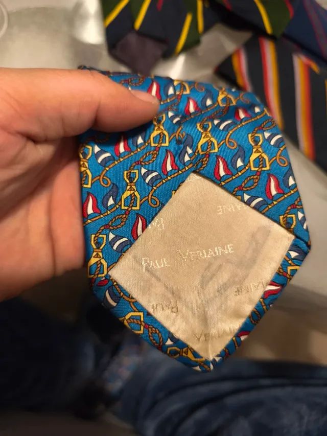 Set di cravatte vintage di lusso