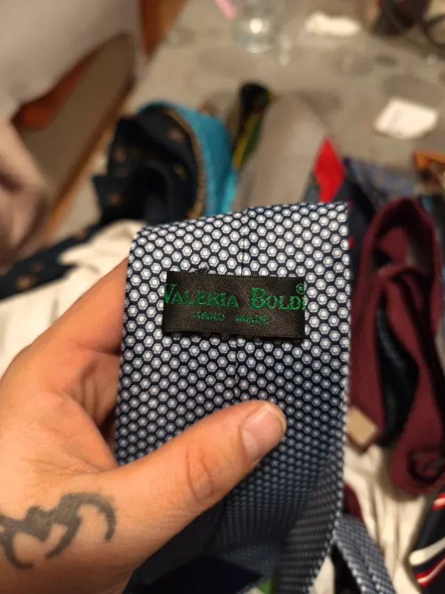 Set di cravatte vintage di lusso