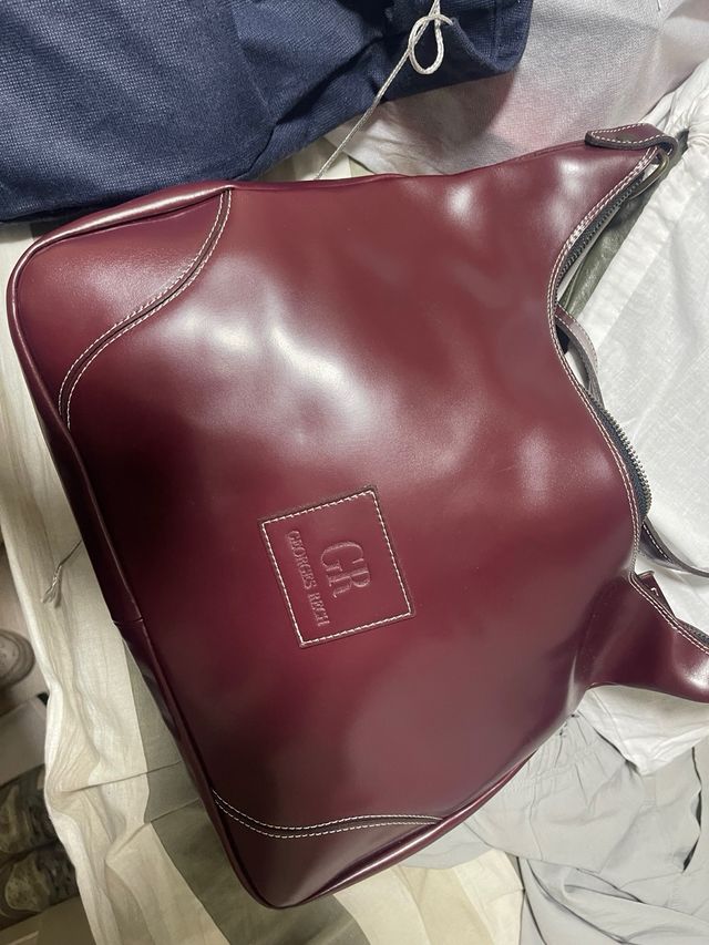 Bolso de mano blanco