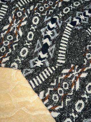 Maglione Vintage Cape Coast, Collo Alto, Fantasia