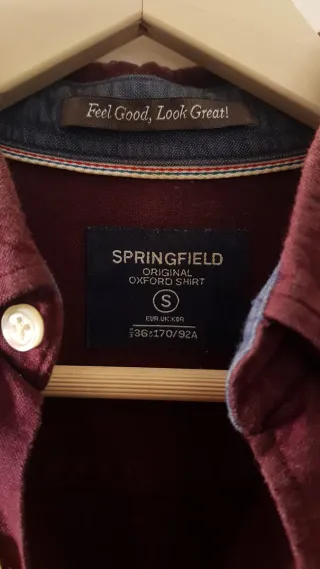 Camisa Springfield Morada Talla M