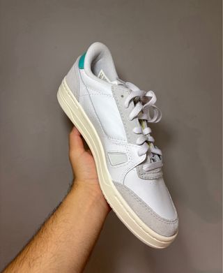 Reebok Court Blanc/Verde Agua