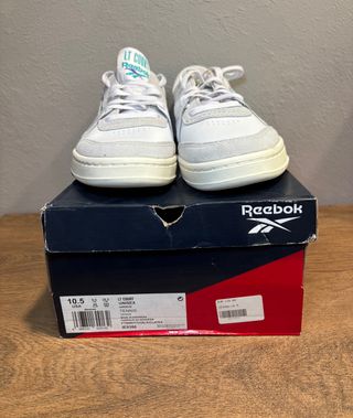 Reebok Court Blanc/Verde Agua