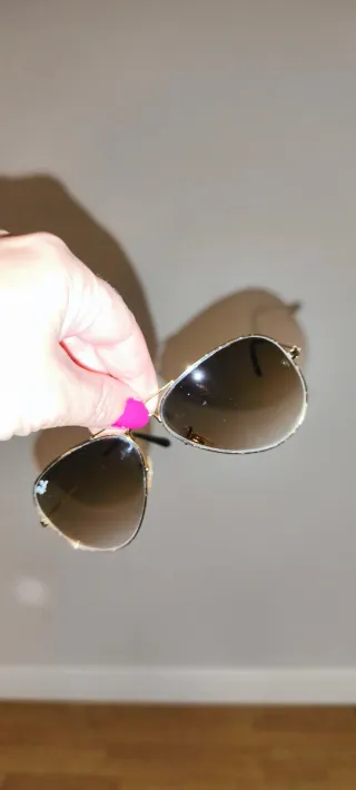 Gafas de sol Ray-Ban Aviator Marrón Dorado