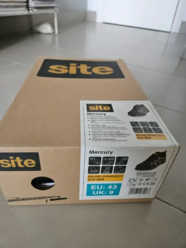 Botas de seguridad Site Mercury Talla 43