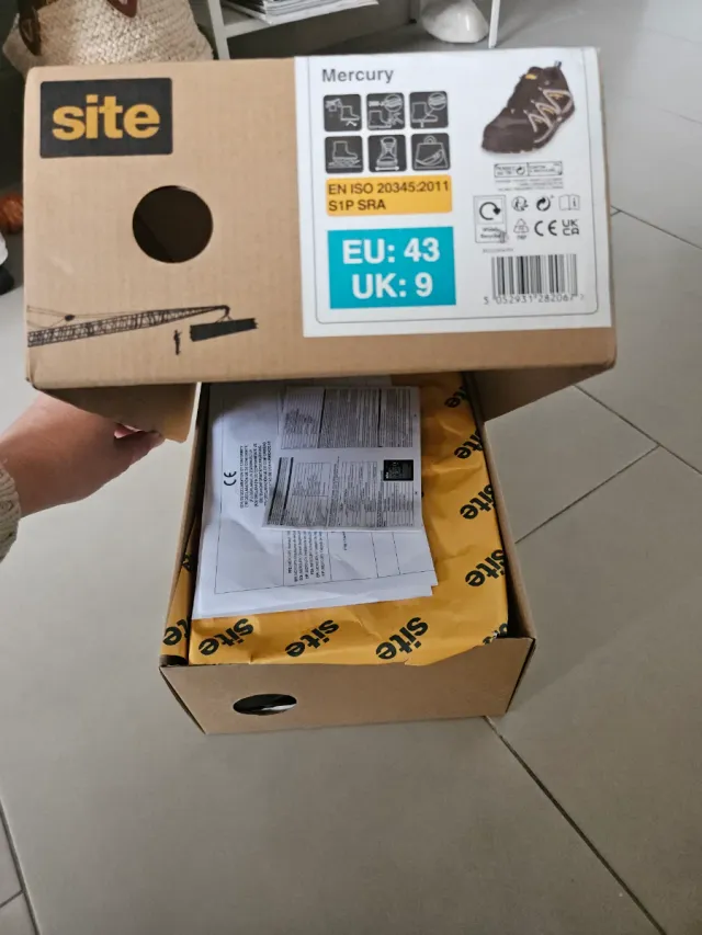 Botas de seguridad Site Mercury Talla 43