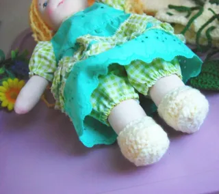 Bambola Waldorf di 35 cm circa, gioco educativo