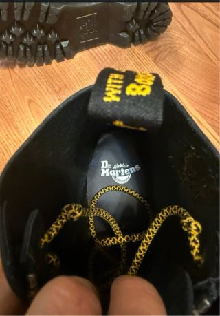 Botas Dr. Martens plataforma cremallera