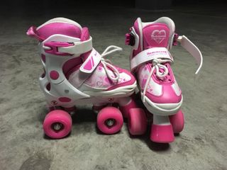 Patines rosas niña Rookie talla ajustable