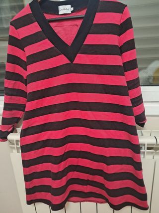 Vestido sudadera Chill & Buy rayas M
