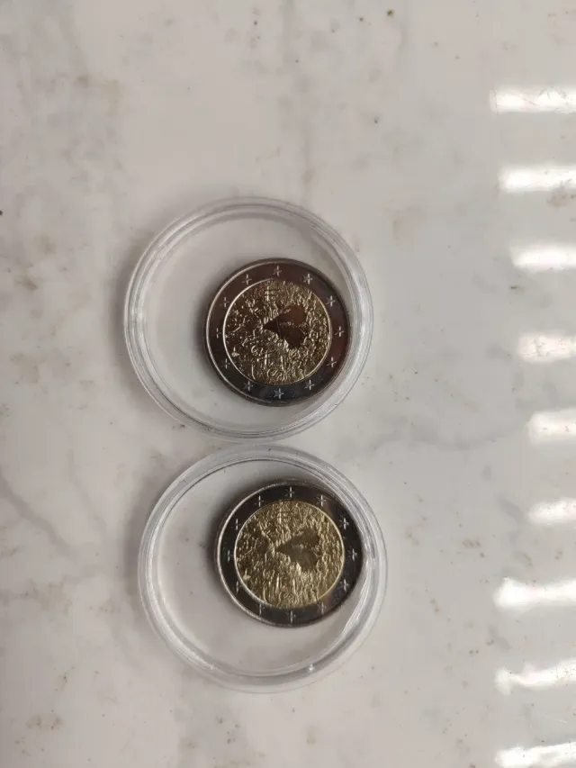 Moneda 2 euros conmemorativa Finlandia 2008