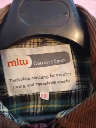 Chaqueta MLW Country Sport Marrón Talla XXL