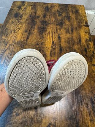 Zapatillas Puma Court Star Rojas y Blancas