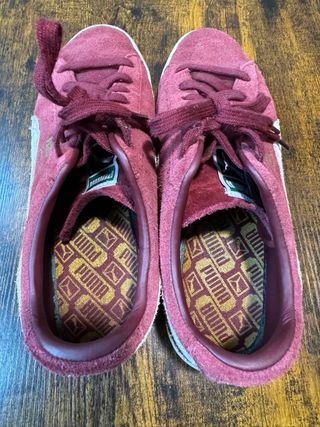 Zapatillas Puma Court Star Rojas y Blancas