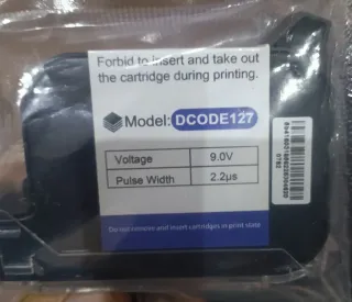 Tinteiro Impressora DCODE127 9.0V