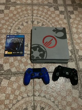 PS4 Edición Star Wars 1TB + 2 Mandos + Juego