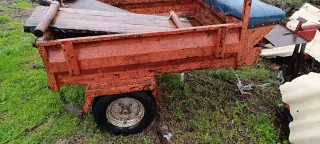 Remolque para motocultor