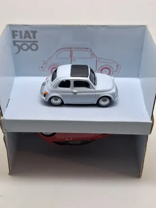 Set n°2 Fiat 500+Fiat Nuova 500 Mondo motors 1:43