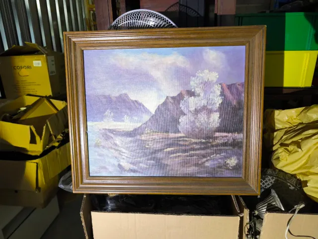 Quadro antico firmato su tela