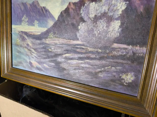 Quadro antico firmato su tela