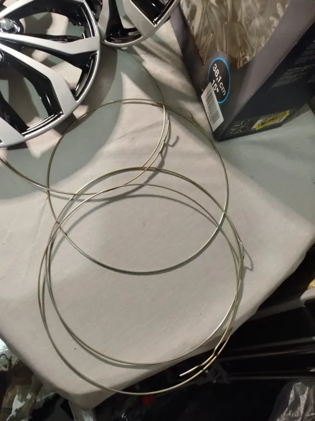 Tapacubos x4 Daytona Negro/Plata 15 pulgadas