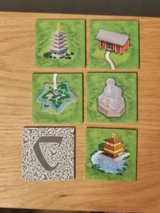 Carcassonne 7 tessere espansione Templi