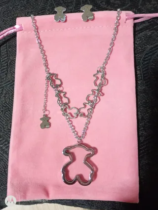 Conjunto de Acero Inoxidable con diseño de Oso