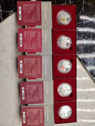 Monedas de Plata Austrian Mint Caballeros