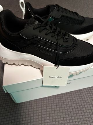 Zapatillas Calvin Klein Mujer Blancas