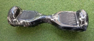 Hoverboard Negro Diseño Rayo