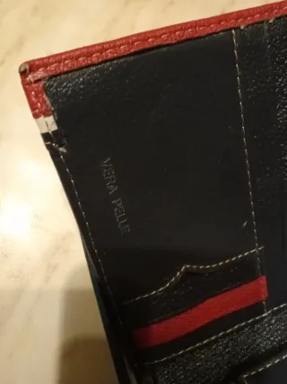 Portafoglio uomo vera pelle Caroline Made Italy