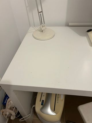 Escritorio MALM Ikea Blanco 140x65 cm