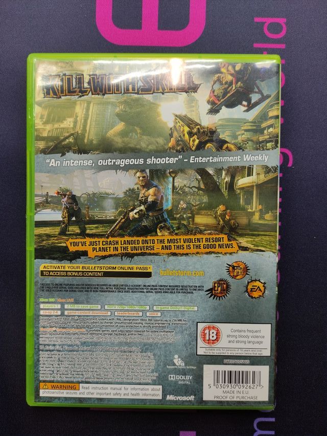 Bulletstorm XBOX 360