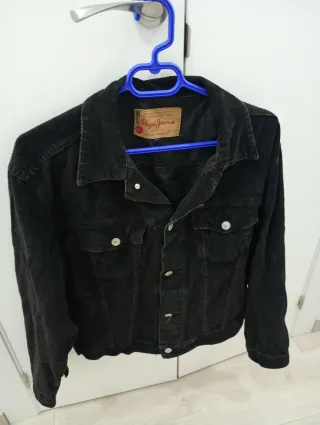 Cazadora Pana Pepe Jeans Negra