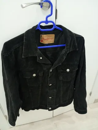 Cazadora Pana Pepe Jeans Negra