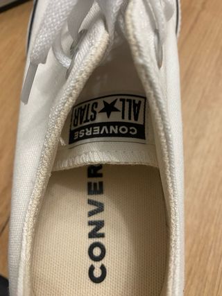 Converse cta lift wide ox blancas talla 39