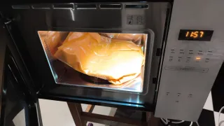 Microondas empotrado blanco