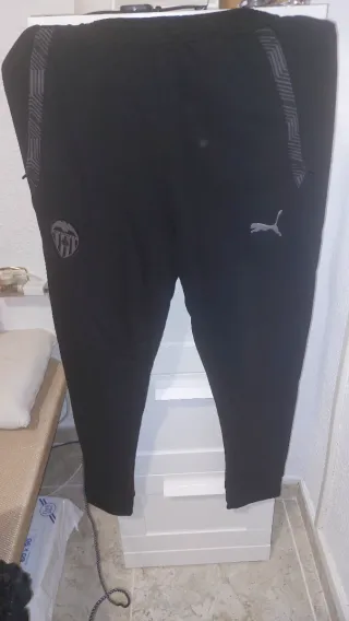 Pantalón Puma Valencia C.F. Negro