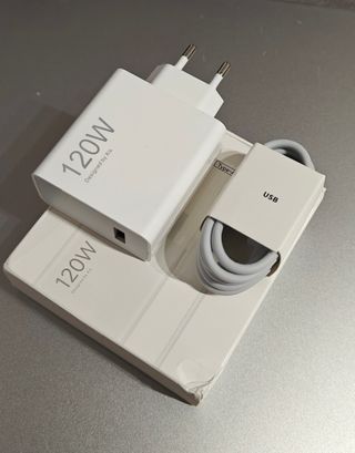 Cargador Rápido 120W Compatible Xiaomi POCO Redmi