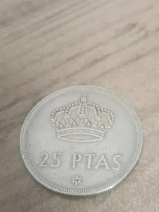 Moneda 25 Pesetas España 1975   Estrella 79