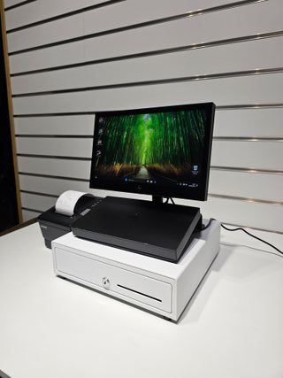 TPV HP con Cajón Portamonedas Blanco