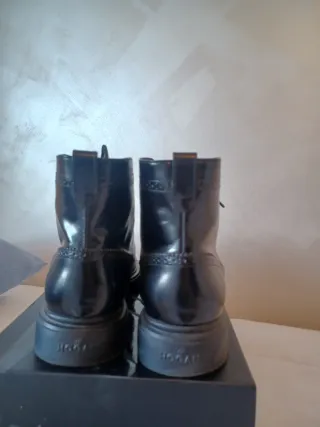 Stivaletti Hogan Pelle Neri